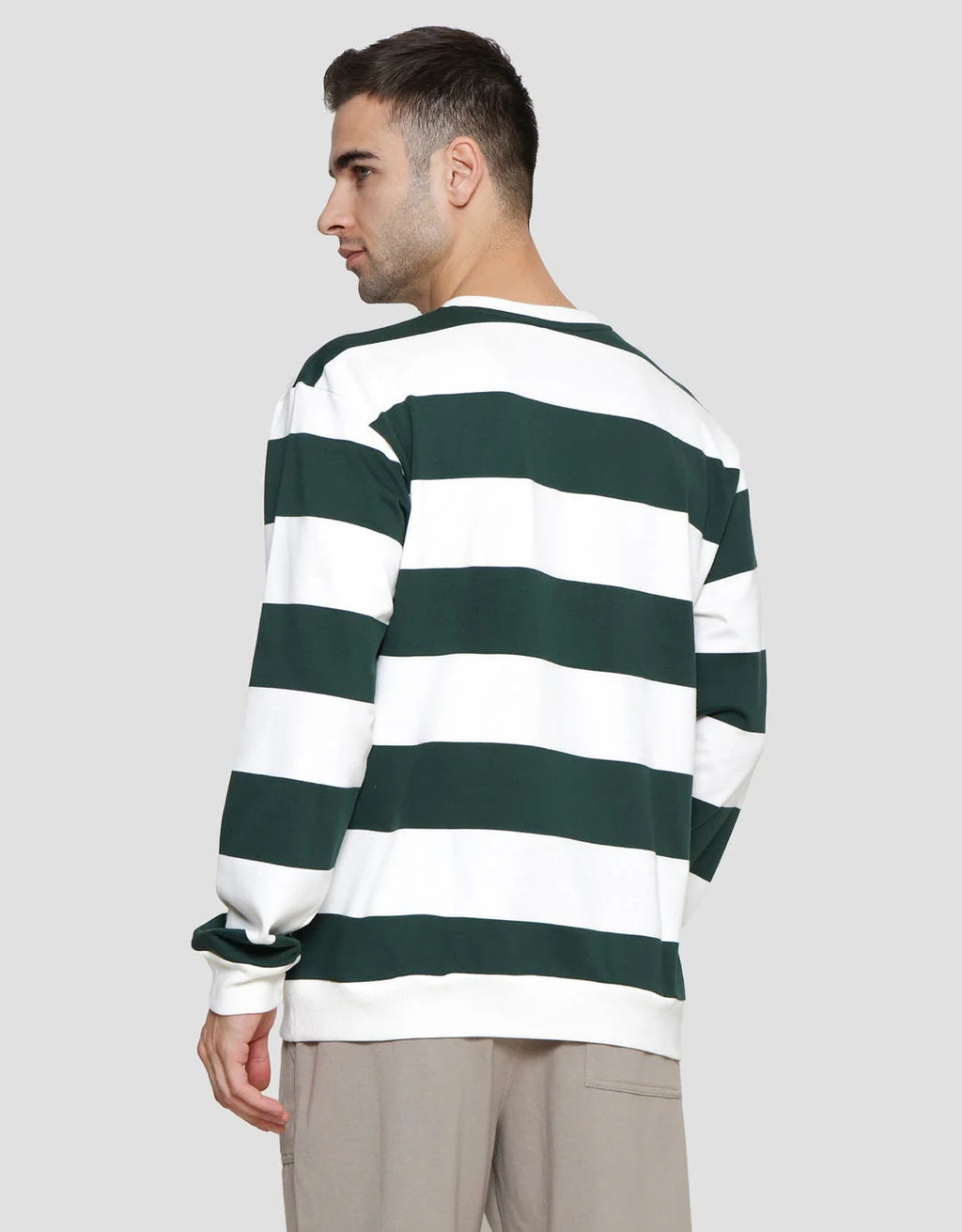 Aurum Sweat Shirt Green White