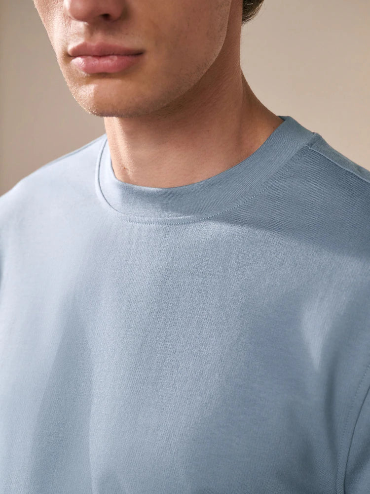 Aurum Sweat Shirt Sky Blue